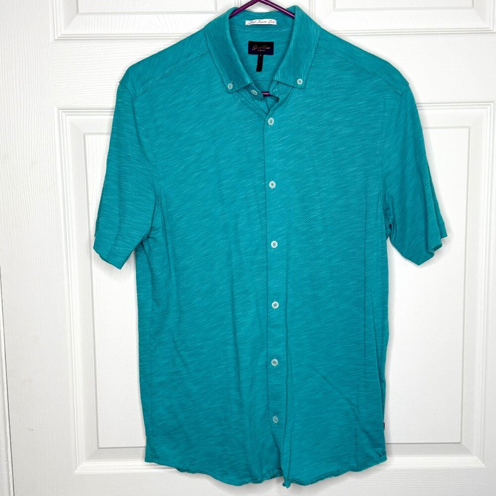 Good Man Brand Jersey Button Down NWOT
